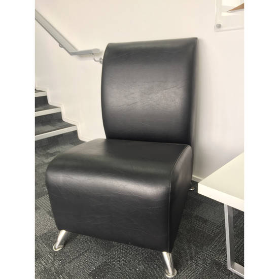 Couch - Single Seater - Black